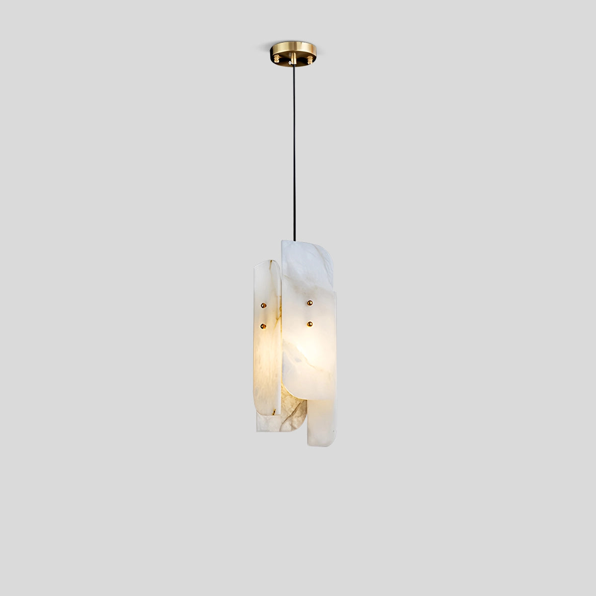 Minimalist Art Dining Room Onyx Pendant Light