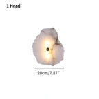 Light luxury marble wall lamp