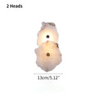 Light luxury marble wall lamp