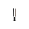 Outdoor Black Oval LED Lawn Light