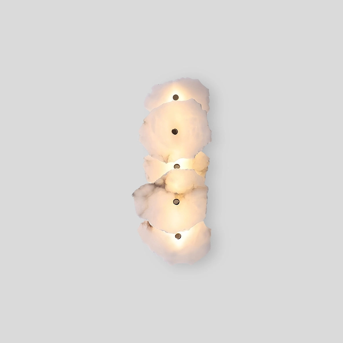 Light luxury marble wall lamp