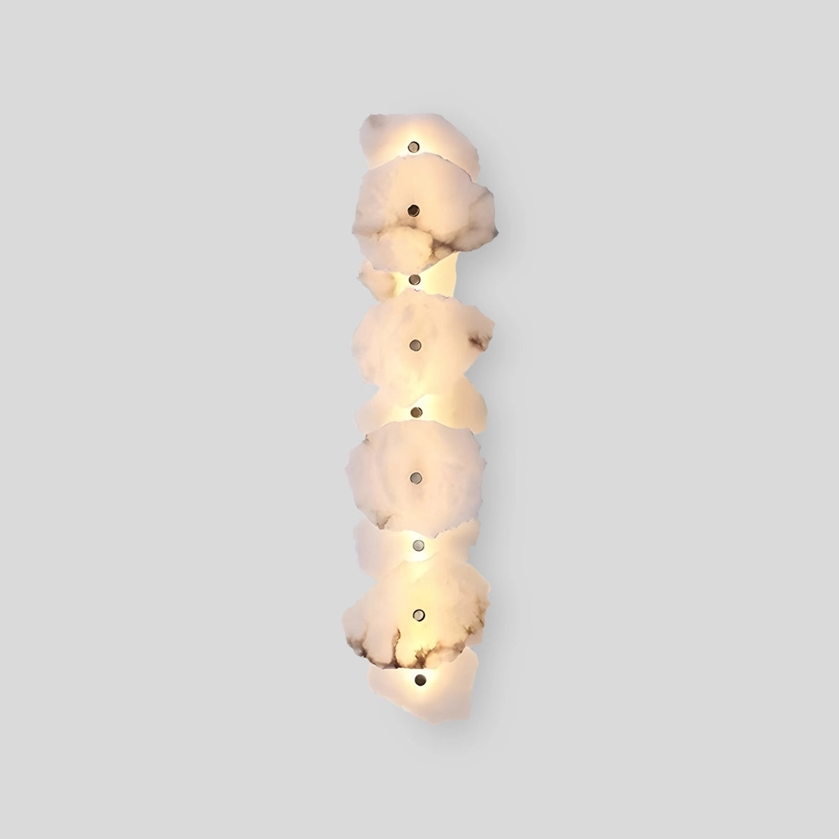 Light luxury marble wall lamp