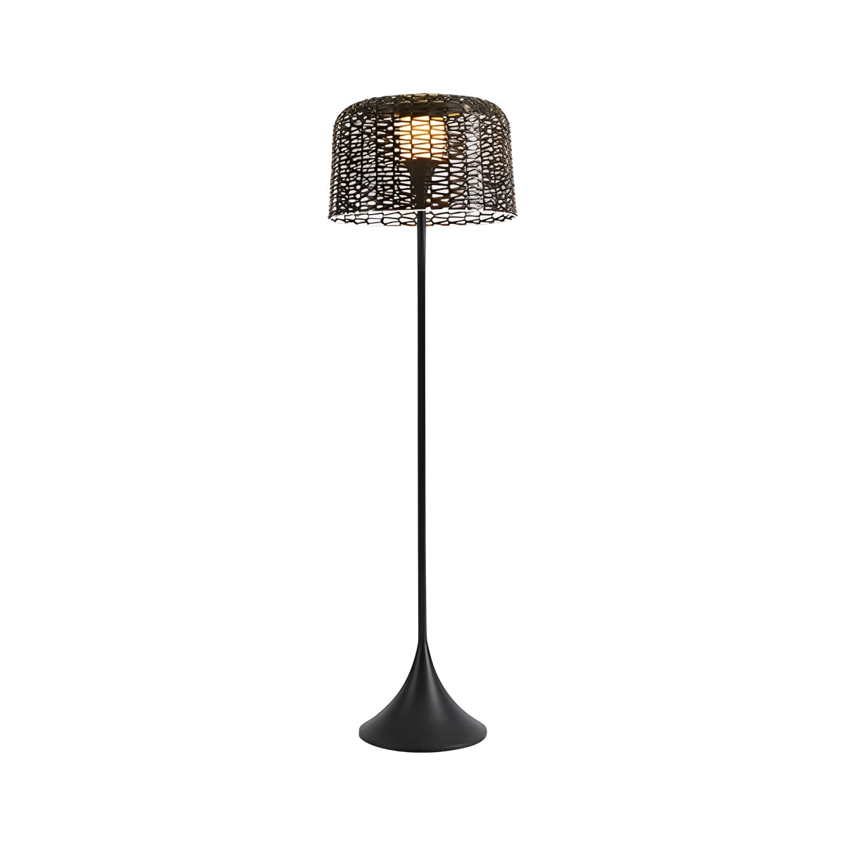 Vine Woven Floor Lamp for Outdoor