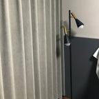 2-Bulb Adjustable Pole Floor Lamp