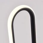 Outdoor Black Oval LED Lawn Light