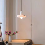 Copper natural onyx dining room pendant light