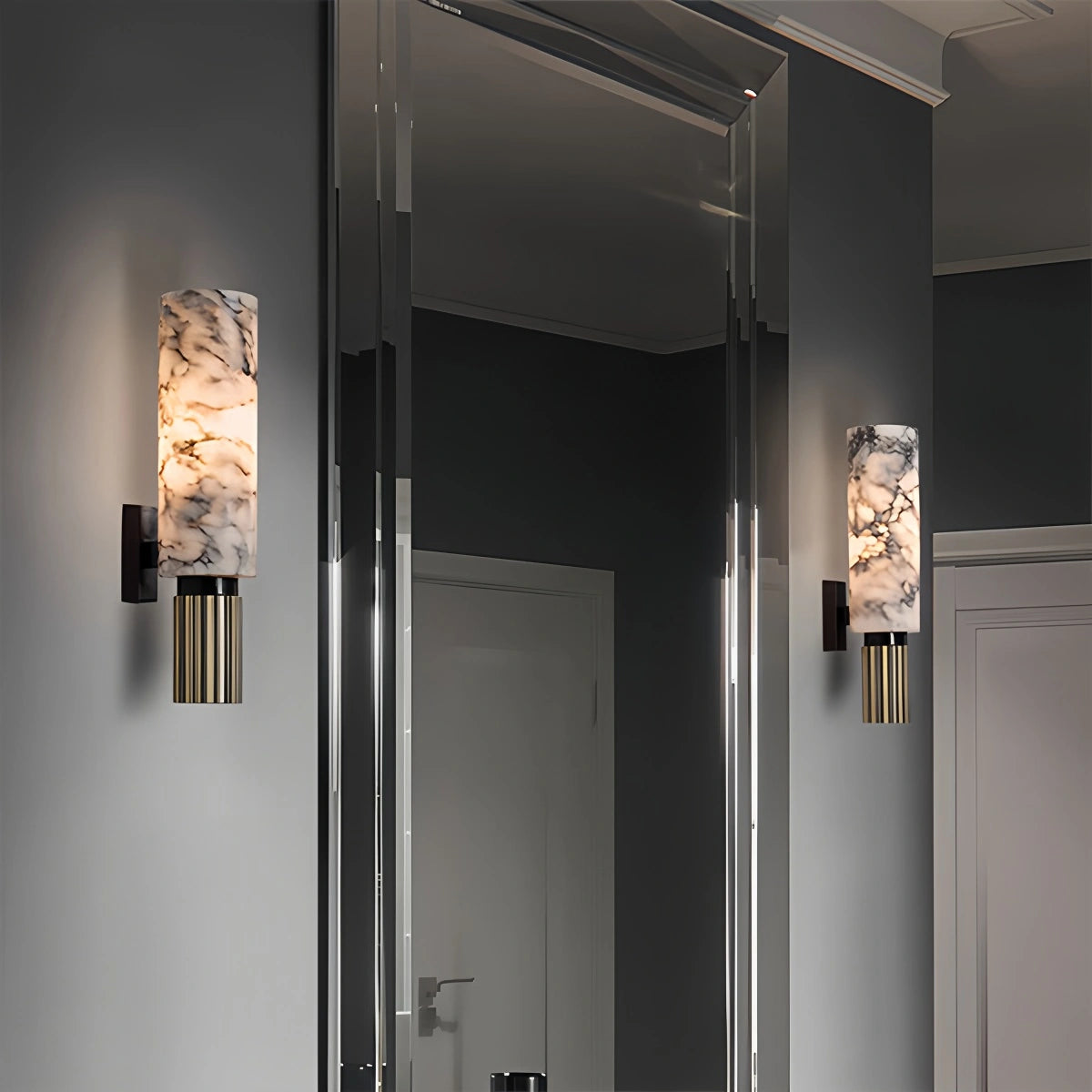 Creative Spanish onyx wall light