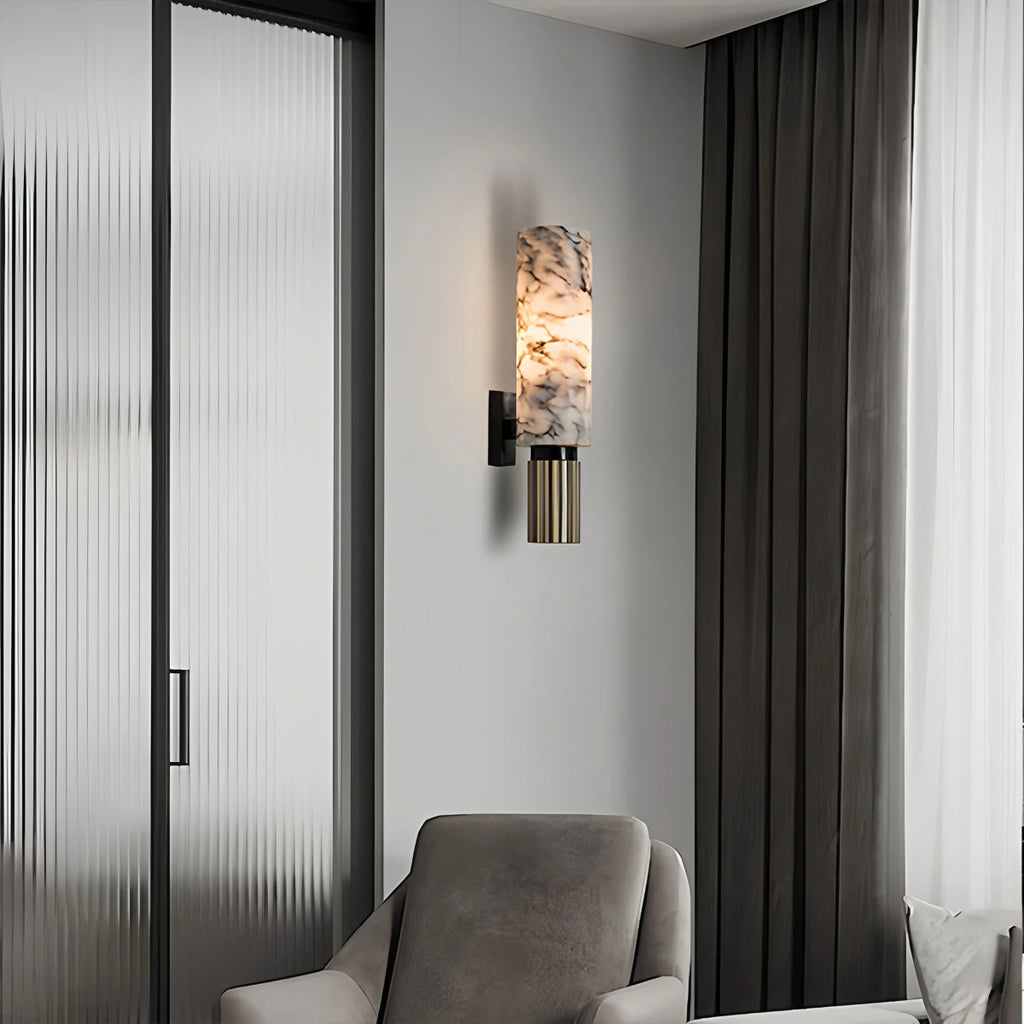 Creative Spanish onyx wall light