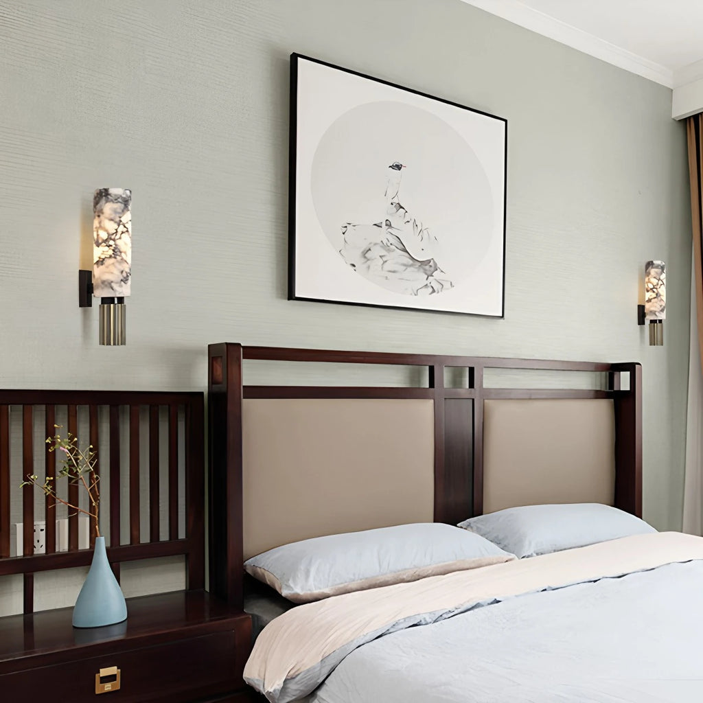 Creative Spanish onyx wall light