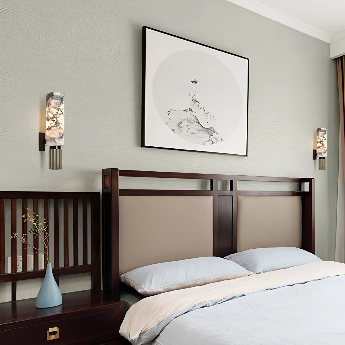 Creative Spanish onyx wall light