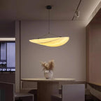 Zen Art Cloud Shape Silk Pendant Light for Living Room