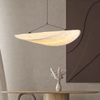 Zen Art Cloud Shape Silk Pendant Light for Living Room