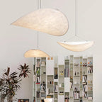 Zen Art Cloud Shape Silk Pendant Light for Living Room