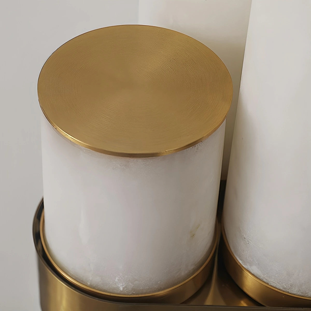 High end onyx art floor lamp