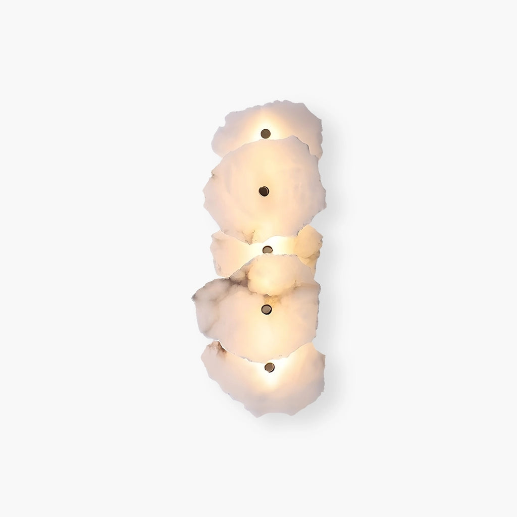 Light luxury marble wall lamp