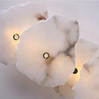 Light luxury marble wall lamp