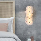 Light luxury marble wall lamp