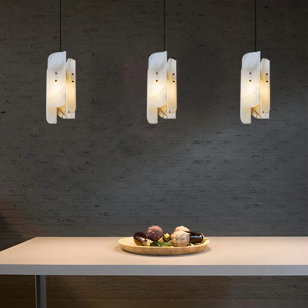Minimalist Art Dining Room Onyx Pendant Light