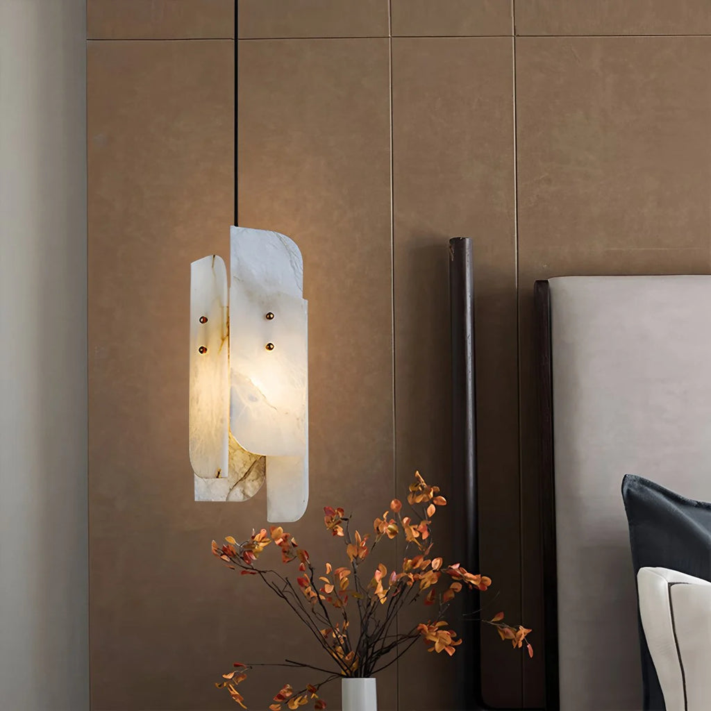 Minimalist Art Dining Room Onyx Pendant Light