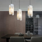 Minimalist Art Dining Room Onyx Pendant Light