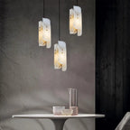 Minimalist Art Dining Room Onyx Pendant Light