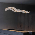 Modern LED Wave Acrylic Chandelier