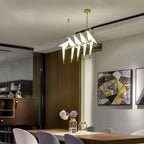 Paper Crane Bird Chandelier