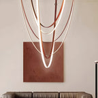 Shalom Leather Chandelier