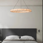 Teva Round Alabaster Chandelier