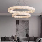 Teva Round Alabaster Chandelier