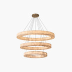 Teva Round Alabaster Chandelier