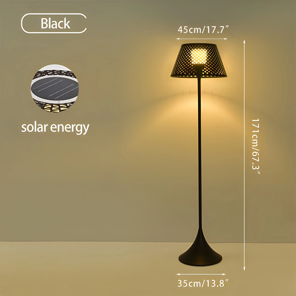 Vine Woven Floor Lamp for Outdoor