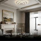 Crema Modern Nordic Round Flush Mount Ceiling Light – White Fixture
