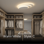 Crema Modern Nordic Round Flush Mount Ceiling Light – White Fixture