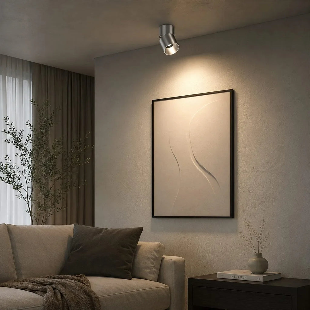 Bauhaus Surface Mount Foldable Spotlight