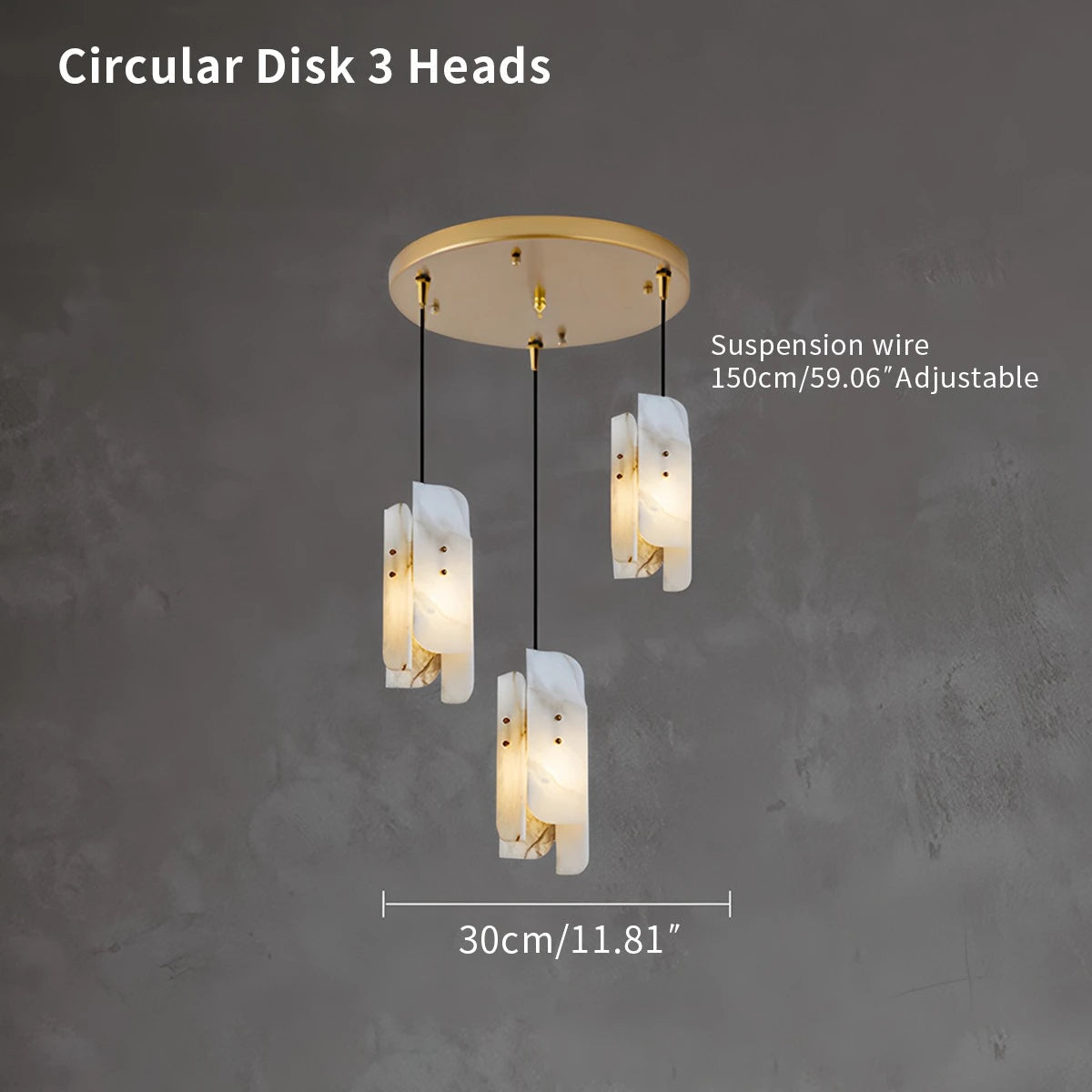 Minimalist Art Dining Room Onyx Pendant Light