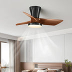 Nordic LED Ceiling Fan with Light for Living Room