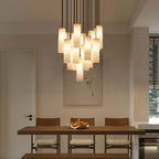 Entokei Alabaster Chandelier Light