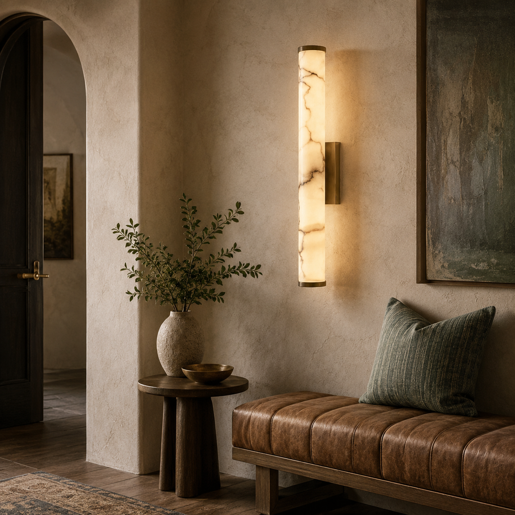 Falynis Alabaster Wall Lamp