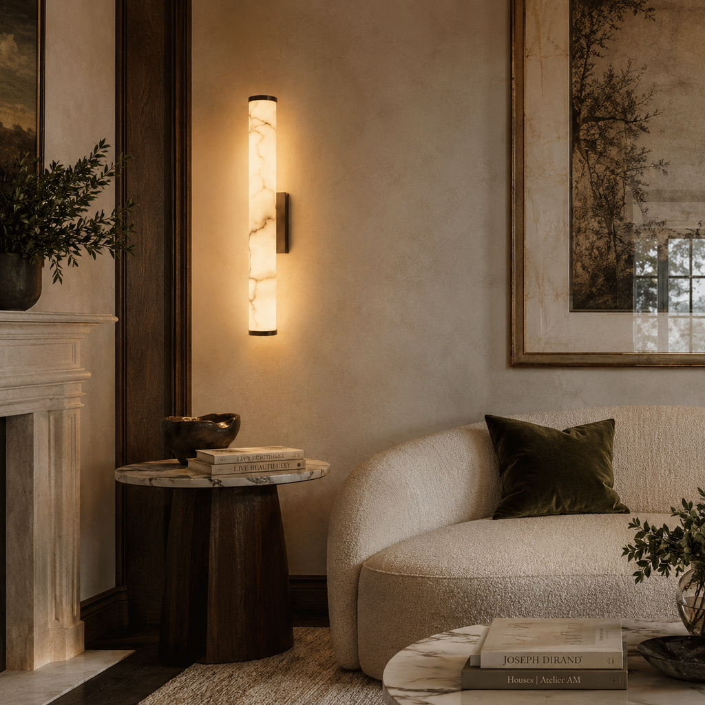 Falynis Alabaster Wall Lamp