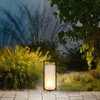 Solar Glass Lantern Outdoor Light for Garden