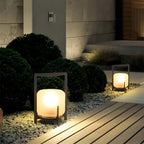 Solar Glass Lantern Outdoor Light for Garden