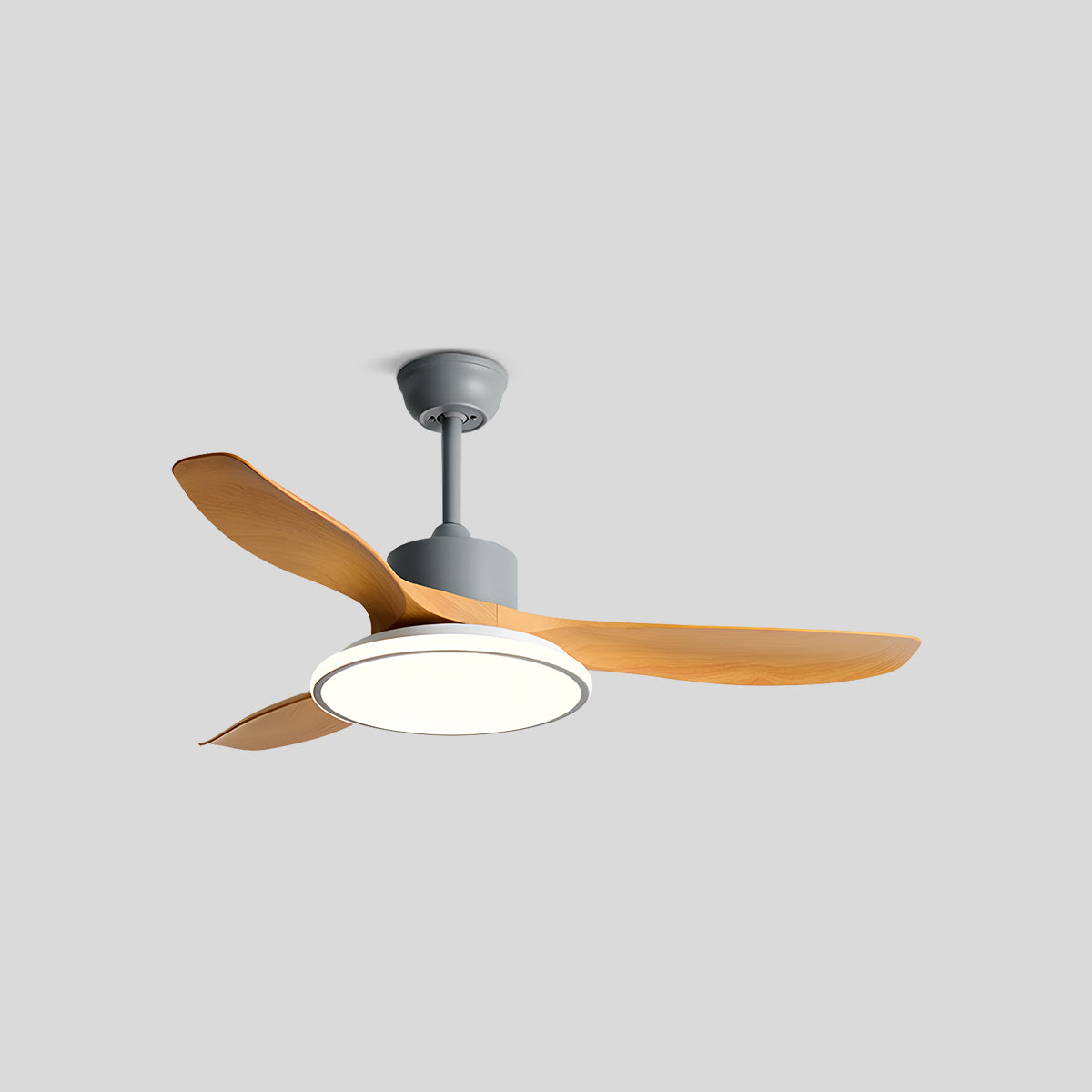 Modern 3 Blade Ceiling Fan with Light