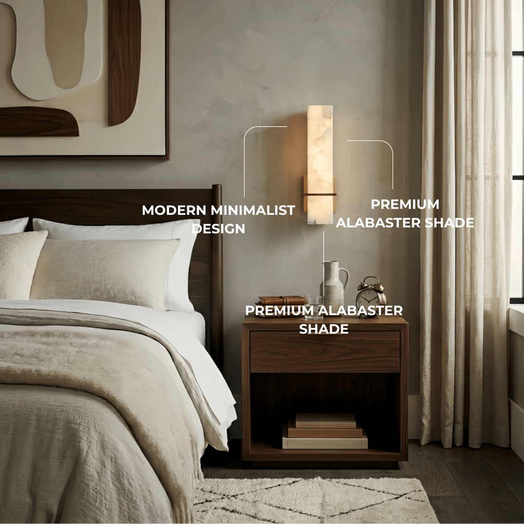 Alba Minimalist Cuboid Wall Lamp