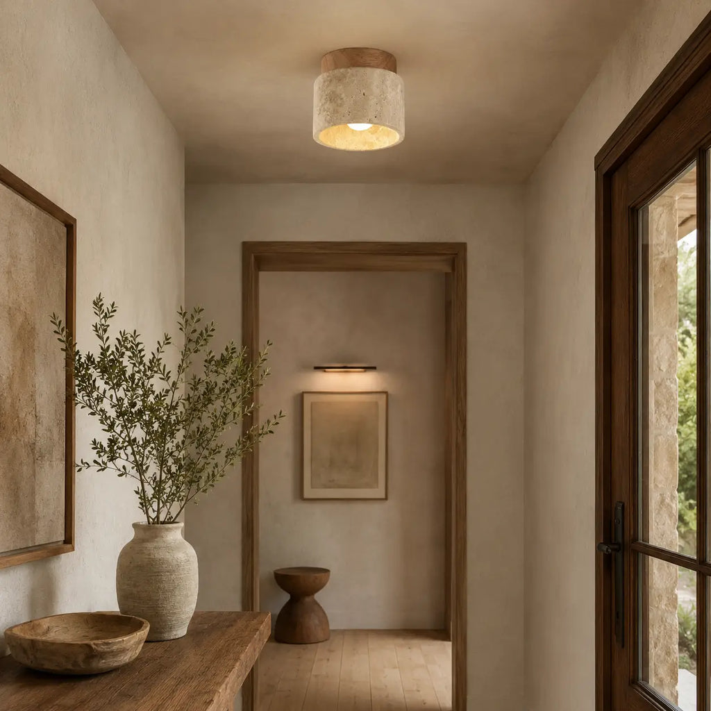 Strata Minimalist Flush Mount Ceiling Light
