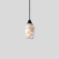 Minimalist onyx dining room pendant light