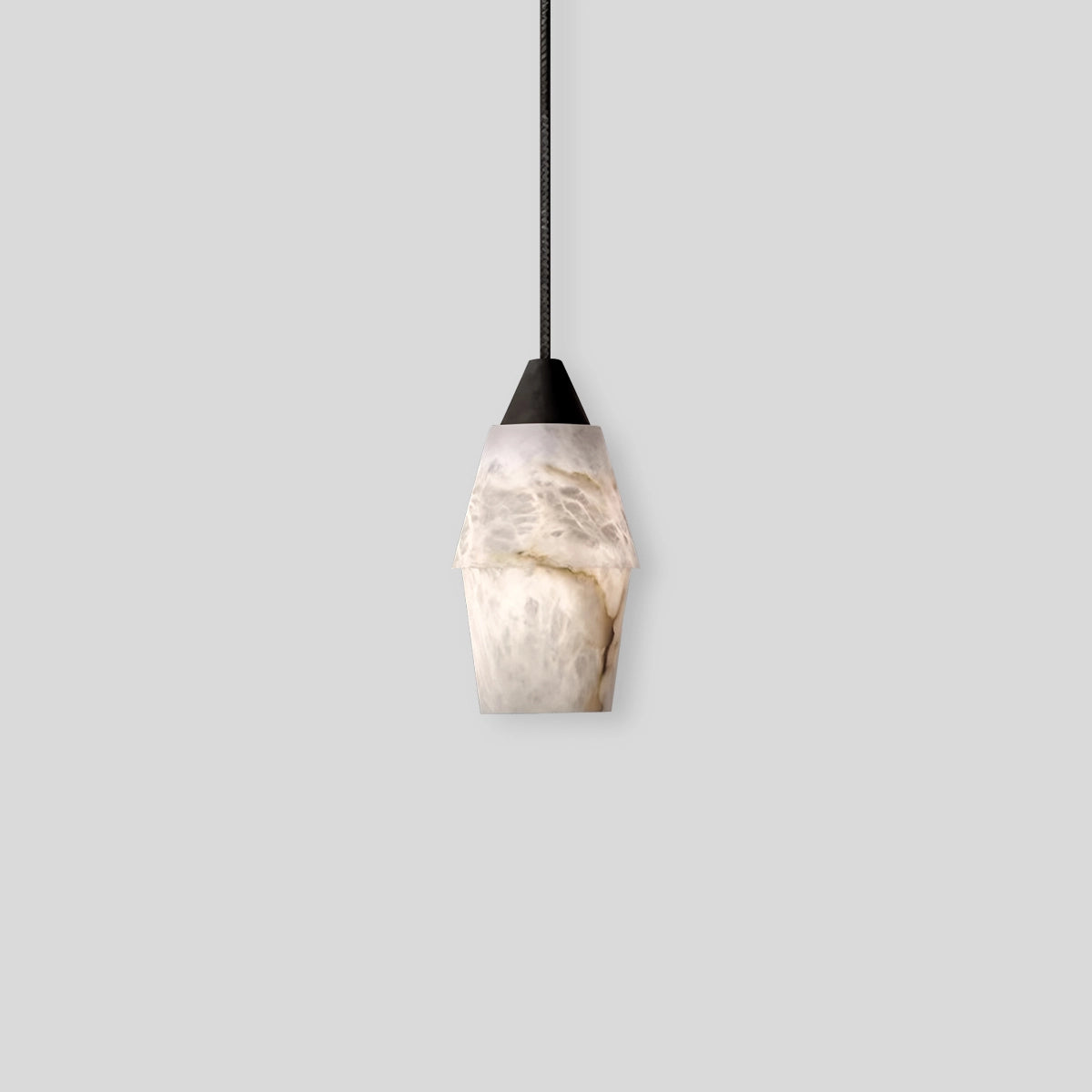 Minimalist onyx dining room pendant light