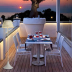 Vine Woven Floor Lamp for Outdoor