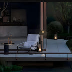 Vine Woven Floor Lamp for Outdoor