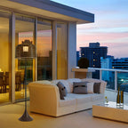 Vine Woven Floor Lamp for Outdoor